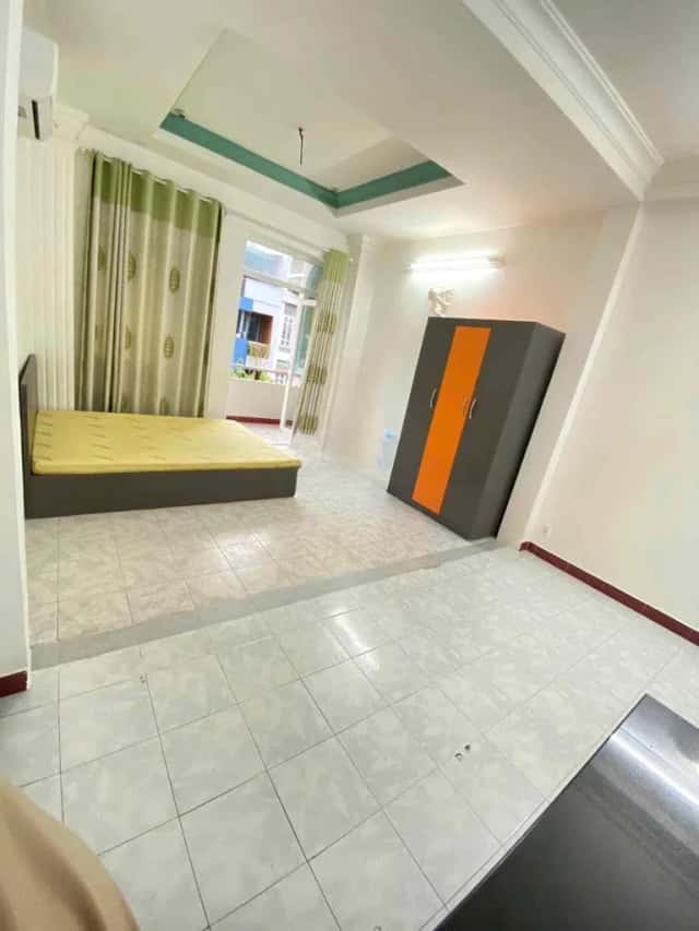 Cho thuê căn hộ dịch vụ Chu Văn An Quận Bình Thạnh, TP.HCM – 1 phòng ngủ, giá 6.2 triệu