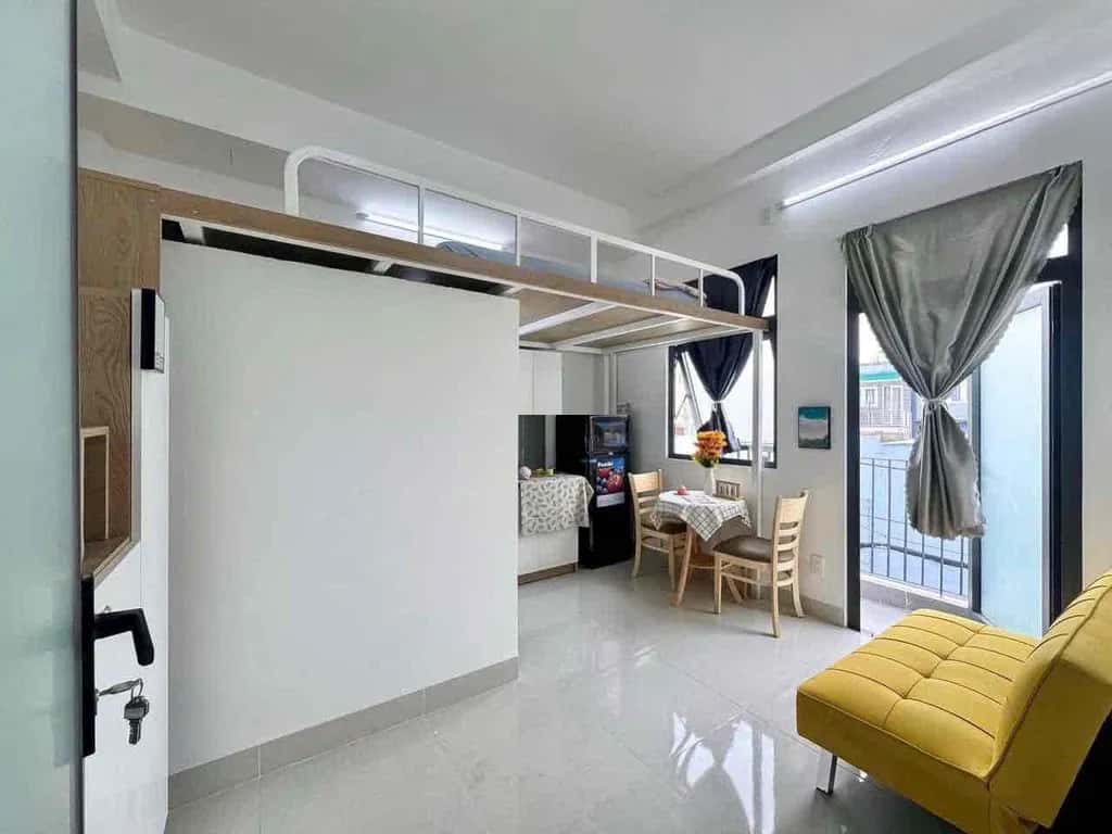 Cho thuê căn hộ chung cư Lạc Long Quân Quận Tân Bình, TP.HCM – 1 phòng ngủ, giá 5 triệu