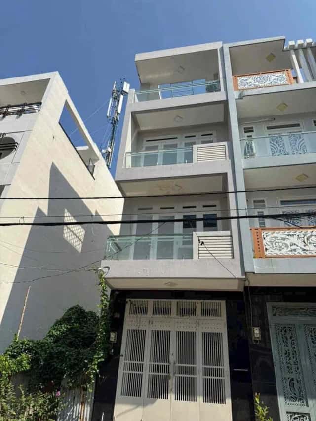 Cho thuê nhà hẻm Đường Số 64 Quận 6, TP.HCM – 5 phòng ngủ, giá 18 triệu