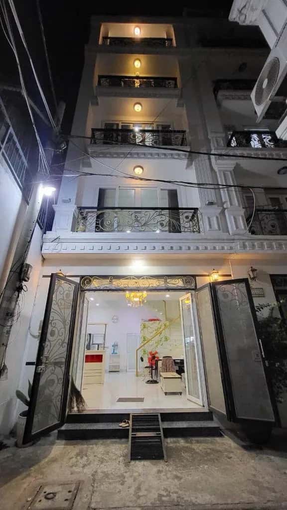 Cho thuê nhà hẻm Trần Quang Diệu Quận 3, TP.HCM – 4 phòng ngủ, giá 25 triệu