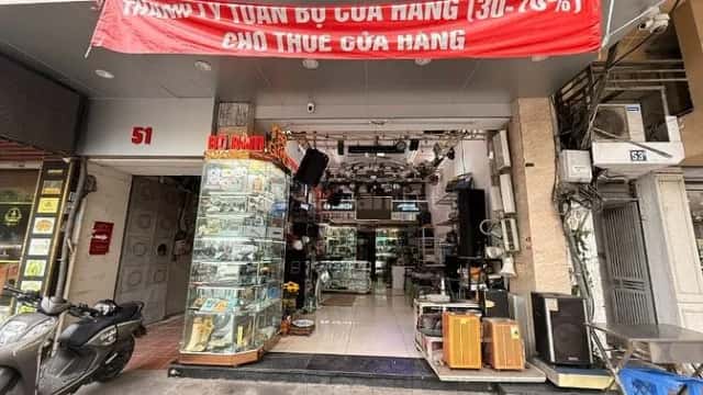 Cho thuê nhà mặt tiền Hàng Bài Hoàn Kiếm, Hà Nội – giá 45 triệu Cho thuê nhà mặt tiền Hàng Bài Hoàn Kiếm, Hà Nội – giá 45 triệu