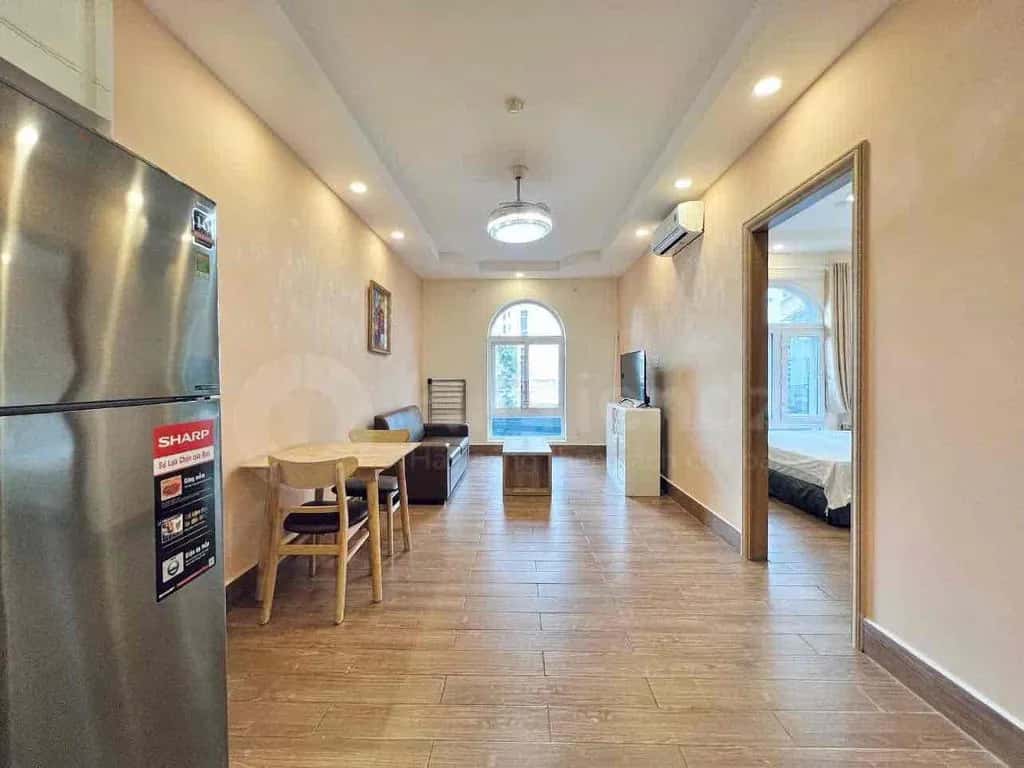 Cho thuê căn hộ dịch vụ Nguyễn Văn Hưởng Quận 2 cũ, TP.HCM – 1 phòng ngủ, giá 10 triệu