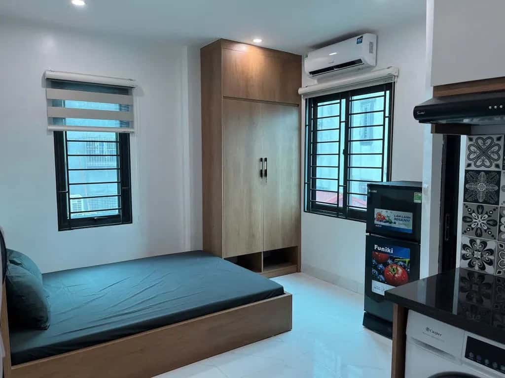 Cho thuê phòng trọ Phố Hoàng Tích Trí Kim Liên, Hà Nội – 1 phòng ngủ, giá 4.8 triệu