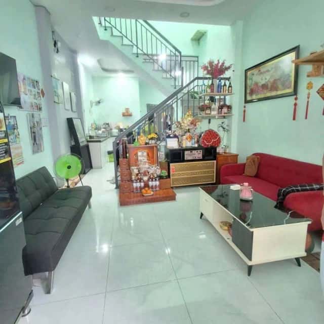 Cho thuê nhà hẻm Đường TX25 Quận 12, TP.HCM – 2 phòng ngủ, giá 8 triệu