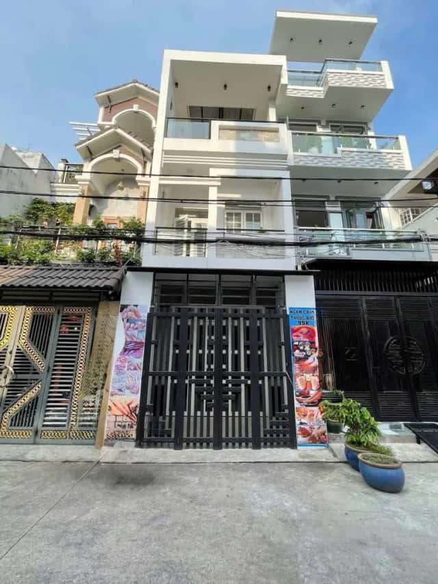 Cho thuê nhà hẻm Bình Tân, TP.HCM – 4 phòng ngủ, giá 27 triệu