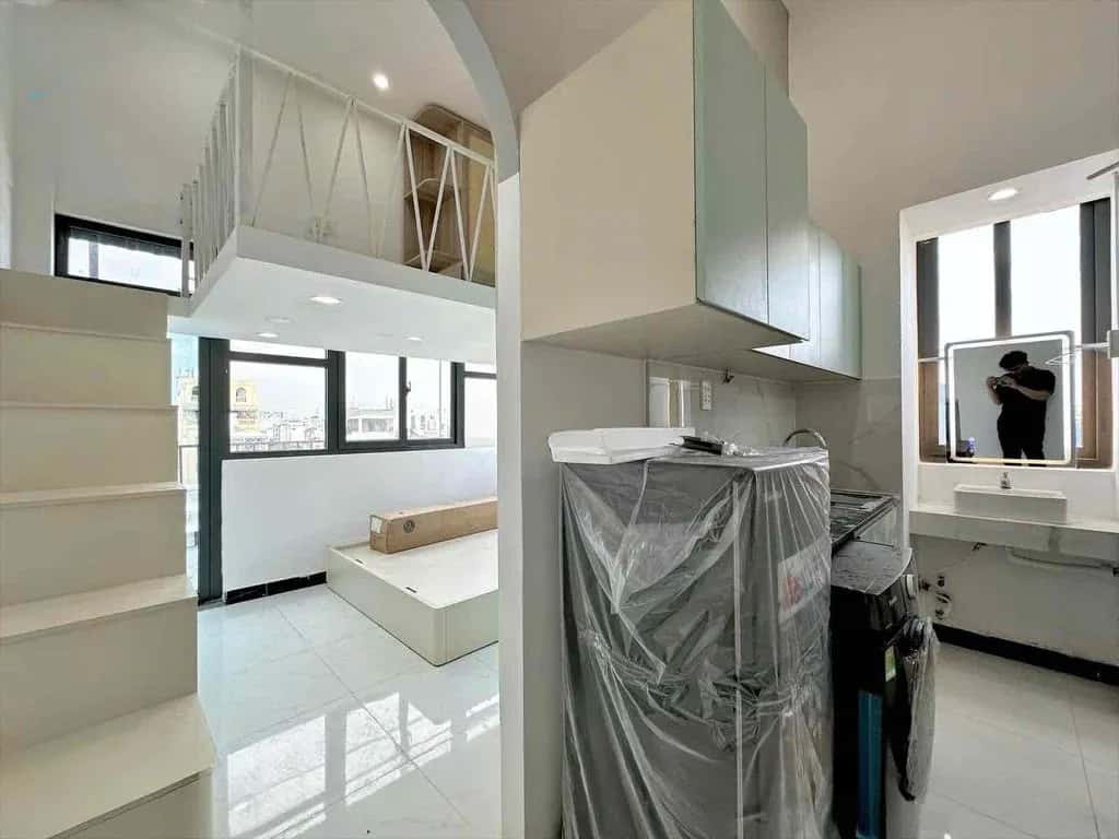 Cho thuê căn hộ chung cư Bùi Đình Tuý Quận Bình Thạnh, TP.HCM – 1 phòng ngủ, giá 5.6 triệu
