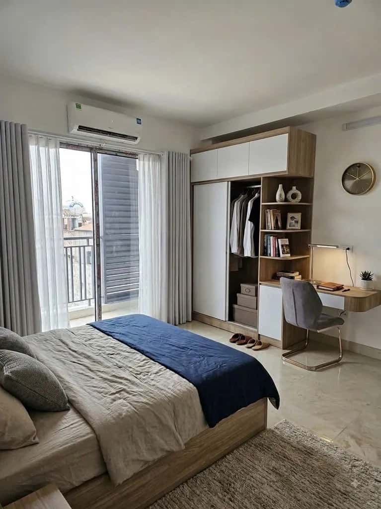 Cho thuê căn hộ dịch vụ Đường Đại Mỗ Tây Mỗ, Hà Nội – 2 phòng ngủ, giá 4.5 triệu