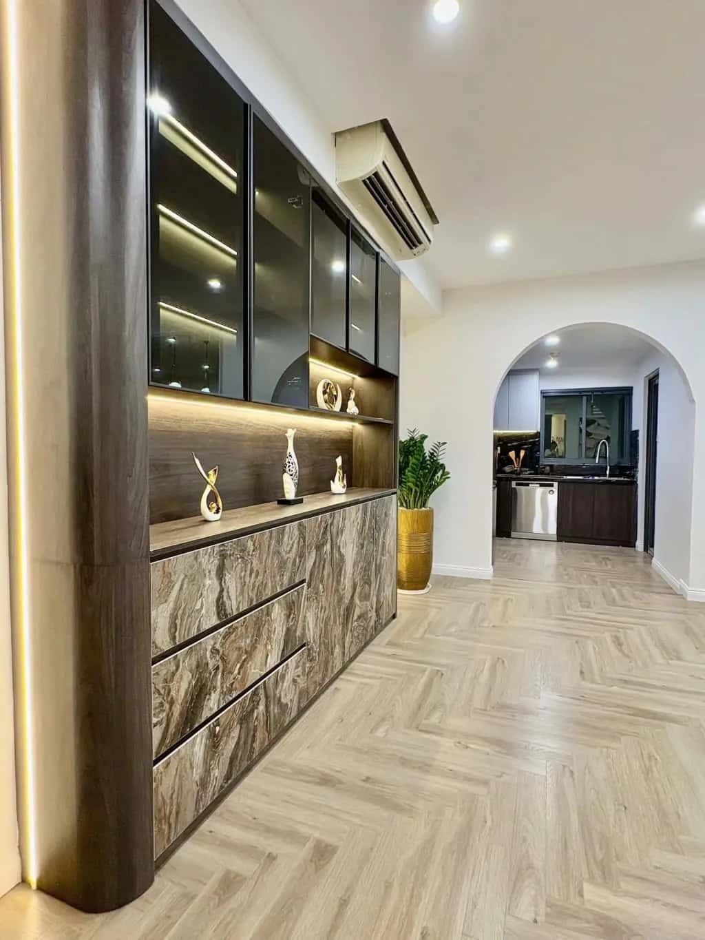 Cho thuê căn hộ chung cư Ngõ Dâu Đại Mỗ, Hà Nội – 2 phòng ngủ, giá 15 triệu