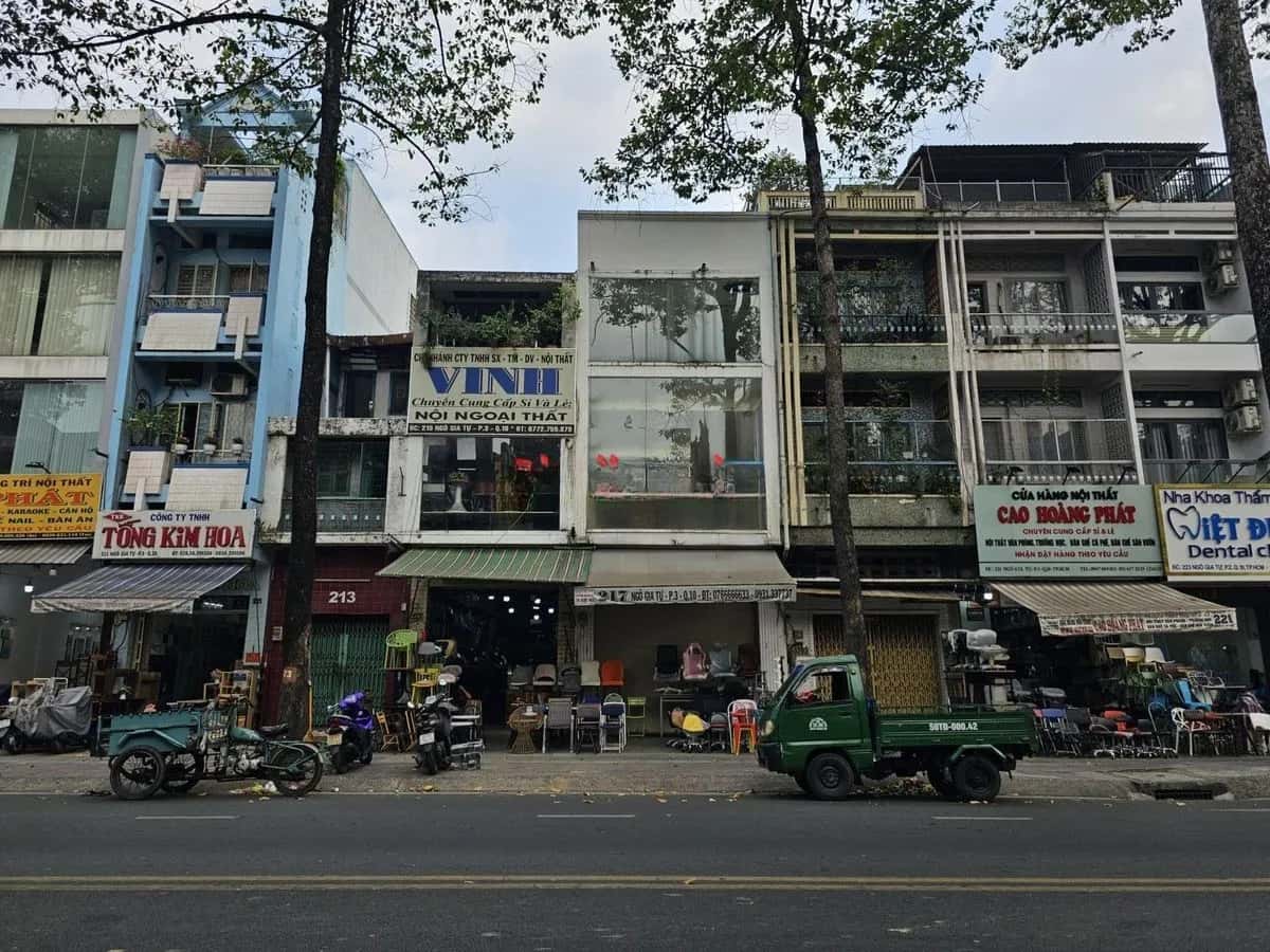 Cho thuê nhà mặt tiền Ngô Gia Tự Quận 10, TP.HCM – giá 55 triệu