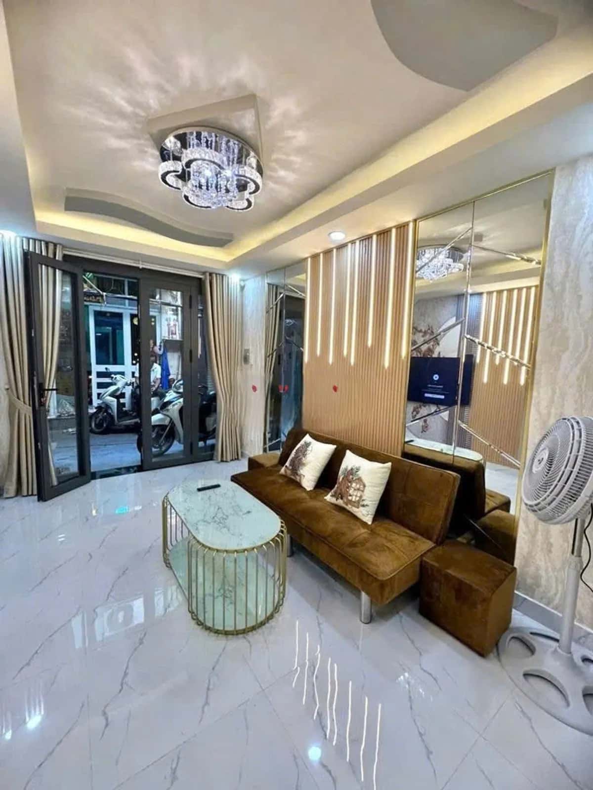 Cho thuê nhà hẻm Đường Đề Thám Quận 1, TP.HCM – 3 phòng ngủ, giá 22 triệu