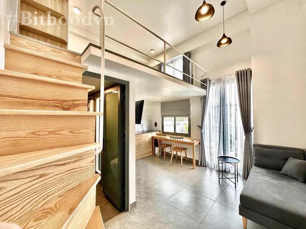 Cho thuê căn hộ chung cư Nguyễn Thị Định Quận 2 cũ, TP. Thủ Đức – 1 phòng ngủ, giá 4.5 triệu