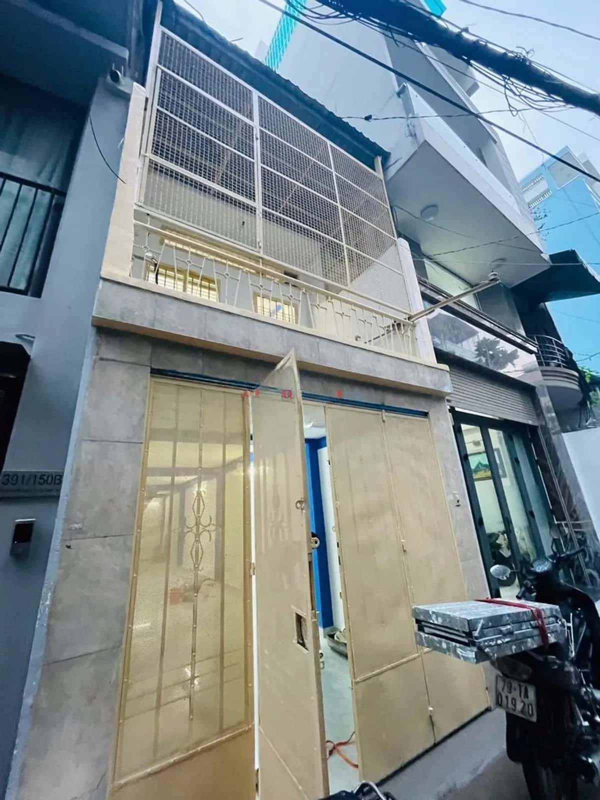 Cho thuê nhà hẻm Trần Hưng Đạo Quận 1, TP.HCM – giá 15 triệu