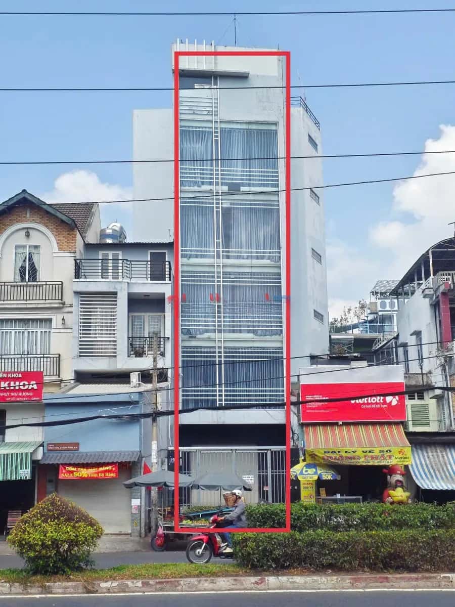 Cho thuê nhà mặt tiền Bình Tiên Quận 6, TP.HCM – 22 phòng ngủ, giá 70 triệu