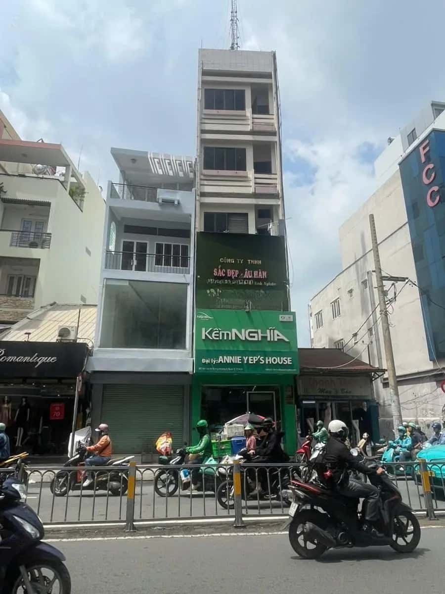 Cho thuê nhà mặt tiền Hai Bà Trưng Quận 3, TP.HCM – giá 65 triệu