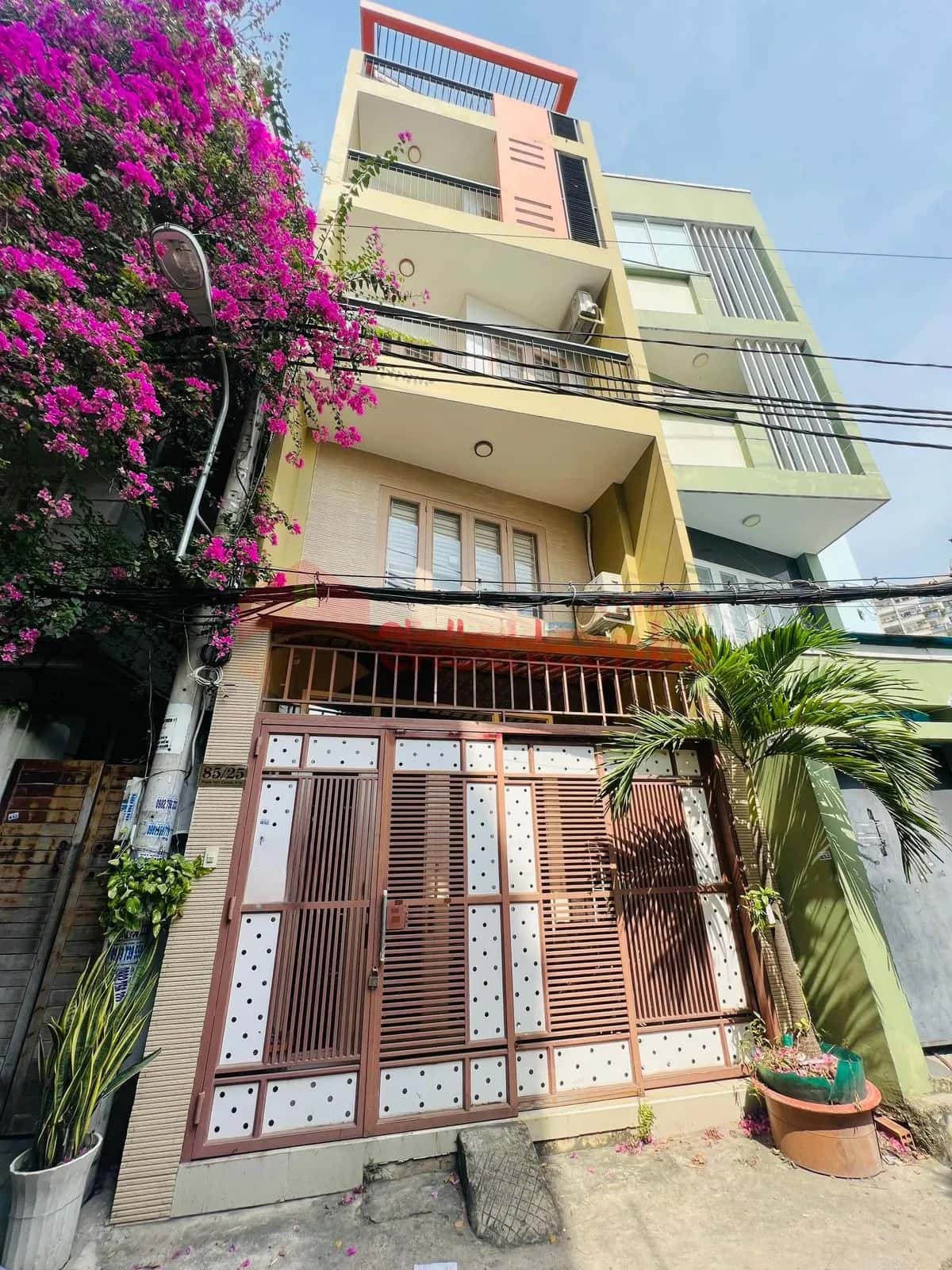 Cho thuê nhà hẻm Phạm Viết Chánh Bình Thạnh, TP.HCM – 4 phòng ngủ, giá 30 triệu