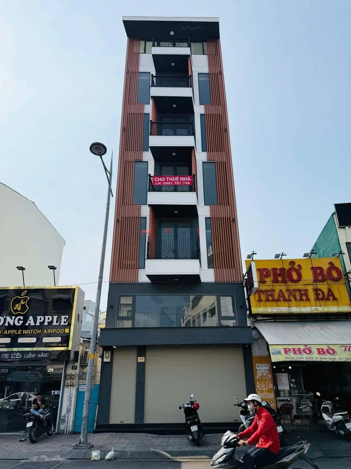Cho thuê văn phòng Bình Quới Bình Thạnh, TP.HCM – giá 60 triệu