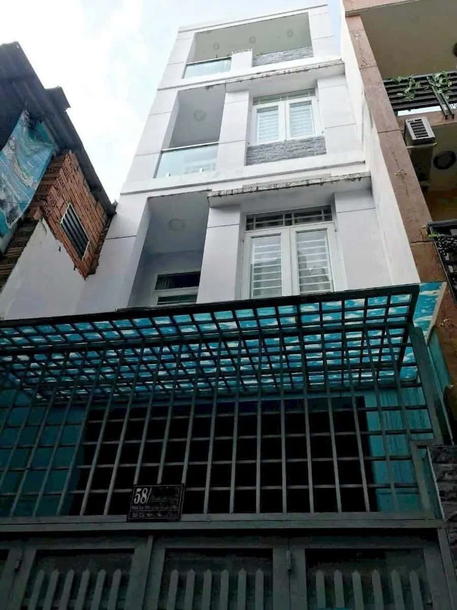 Cho thuê nhà hẻm Phan Chu Trinh Bình Thạnh, TP.HCM – 4 phòng ngủ, giá 20 triệu