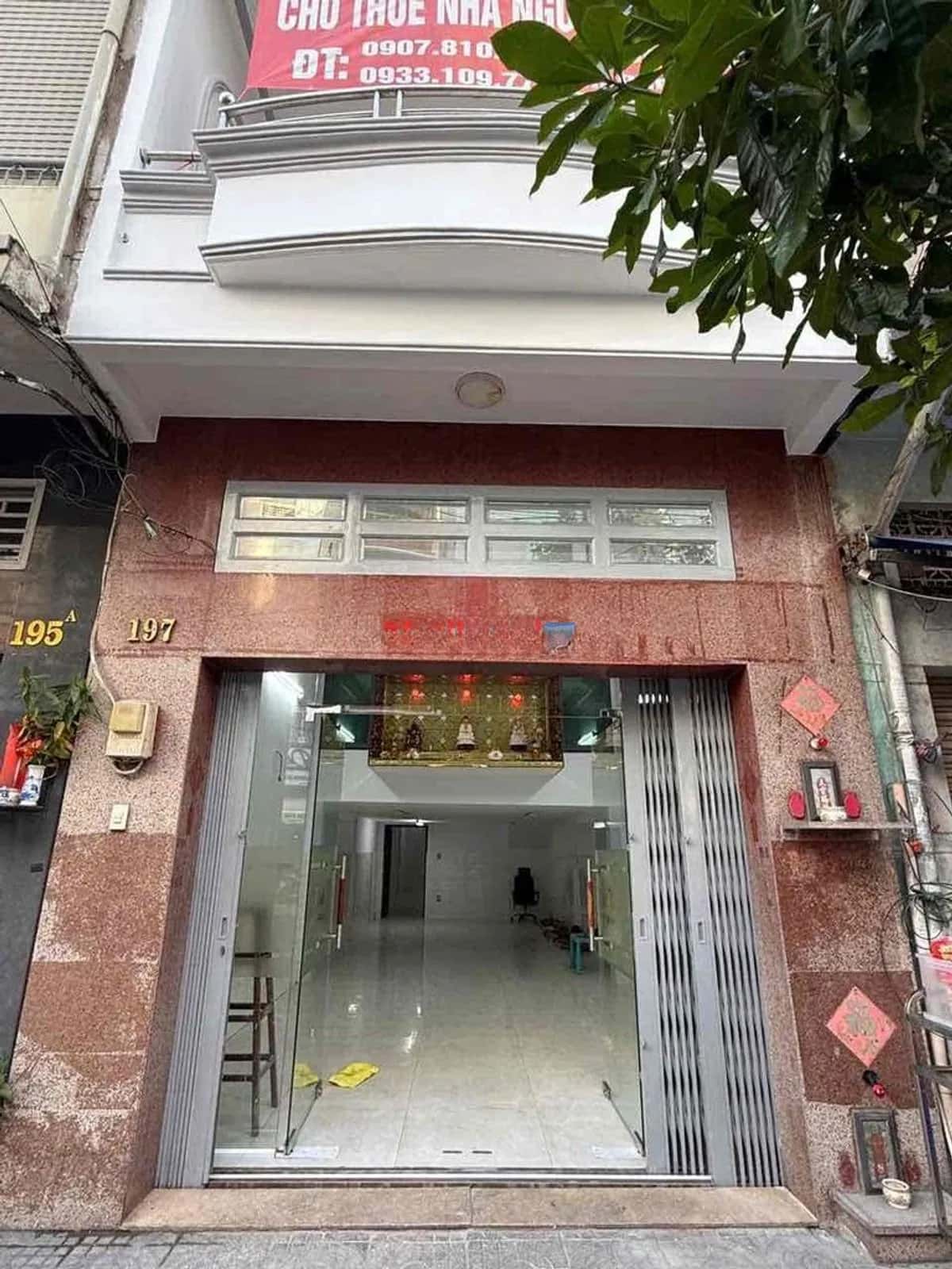 Cho thuê nhà mặt tiền Đường Mai Xuân Thưởng Quận 6, TP.HCM – giá 37 triệu