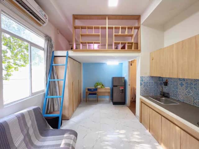 Cho thuê căn hộ chung cư Đường Trương Công Định Quận Tân Bình, TP.HCM – 1 phòng ngủ, giá 5.5 triệu