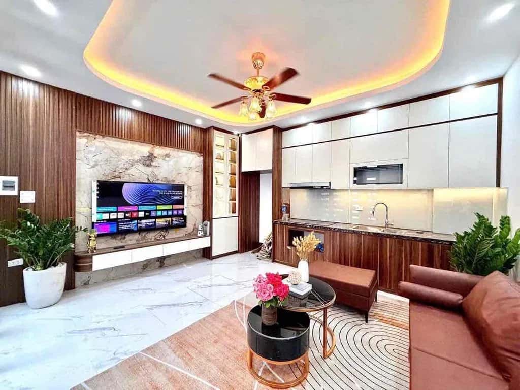 Cho thuê nhà hẻm Đường Lạc Long Quân Tây Hồ, Hà Nội – 4 phòng ngủ, giá 15 triệu