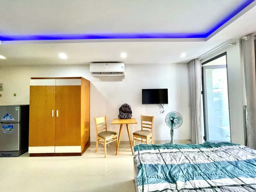 Cho thuê căn hộ dịch vụ Đường Hồng Bàng Nha Trang, Khánh Hòa – 1 phòng ngủ, giá 7 triệu