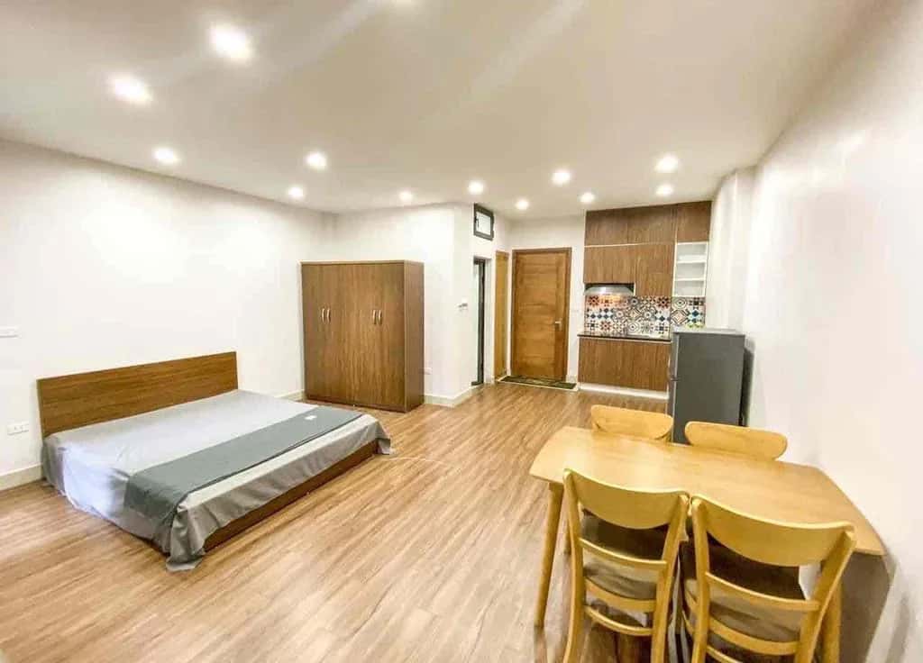 Cho thuê căn hộ dịch vụ Hà Đông, Hà Nội – 1 phòng ngủ, giá 4.5 triệu