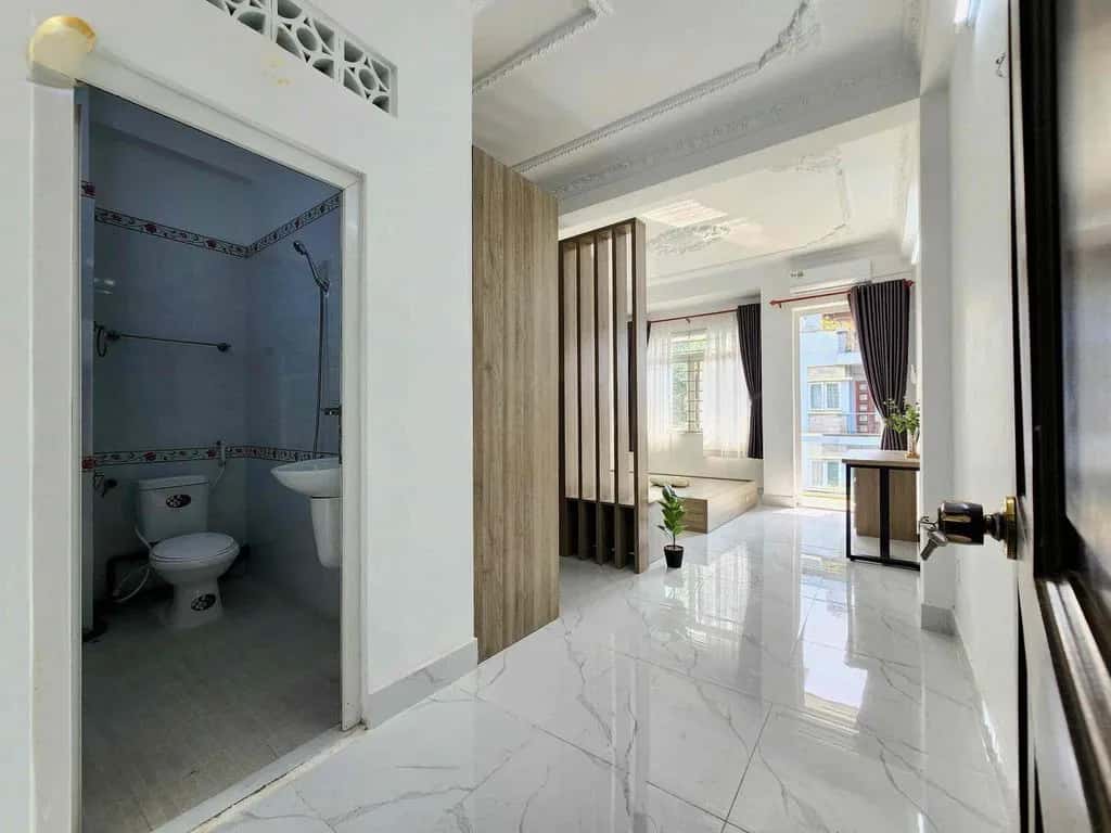 Cho thuê căn hộ dịch vụ Đường Hòa Bình Quận 11, TP.HCM – 1 phòng ngủ, giá 5.8 triệu