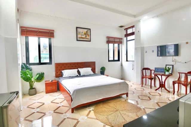 Cho thuê căn hộ dịch vụ Đường Ba Tháng Hai Quận 10, TP.HCM – 1 phòng ngủ, giá 6.8 triệu