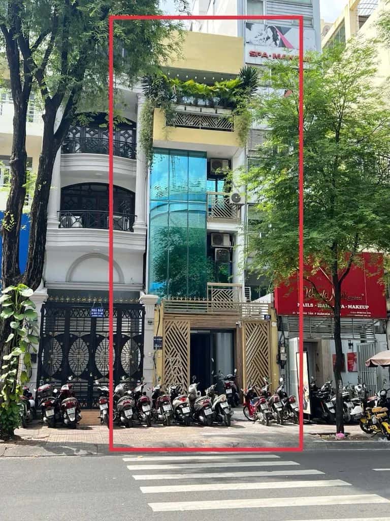 Cho thuê nhà mặt tiền Võ Văn Tần Quận 3, TP.HCM – giá 80 triệu