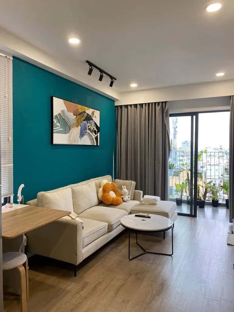 Cho thuê căn hộ chung cư Bế Văn Cấm Quận 7, TP.HCM – 2 phòng ngủ, giá 13 triệu