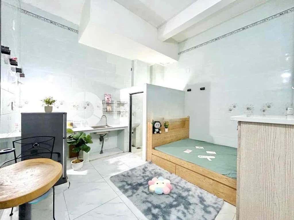 Cho thuê căn hộ dịch vụ Đường Vườn Lài Tân Phú, TP.HCM – 1 phòng ngủ, giá 3.4 triệu