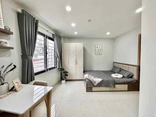 Cho thuê căn hộ dịch vụ Chợ Cầu Muối Quận 1, TP.HCM – 1 phòng ngủ, giá 5.7 triệu