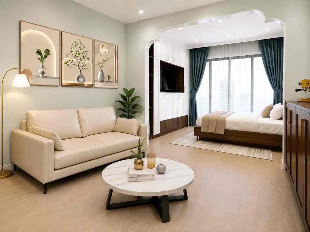 Cho thuê căn hộ dịch vụ Đường CN1 Tân Phú, TP.HCM – 1 phòng ngủ, giá 6.7 triệu