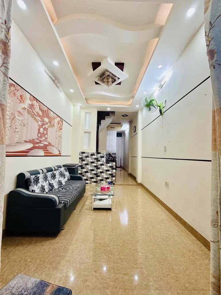 Cho thuê nhà hẻm Đường Tôn Đản Quận 4, TP.HCM – 3 phòng ngủ, giá 13 triệu