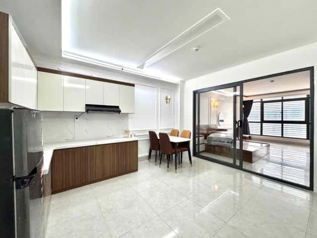 Cho thuê căn hộ dịch vụ Cách Mạng Tháng Tám Quận 3, TP.HCM – 1 phòng ngủ, giá 3.5 triệu