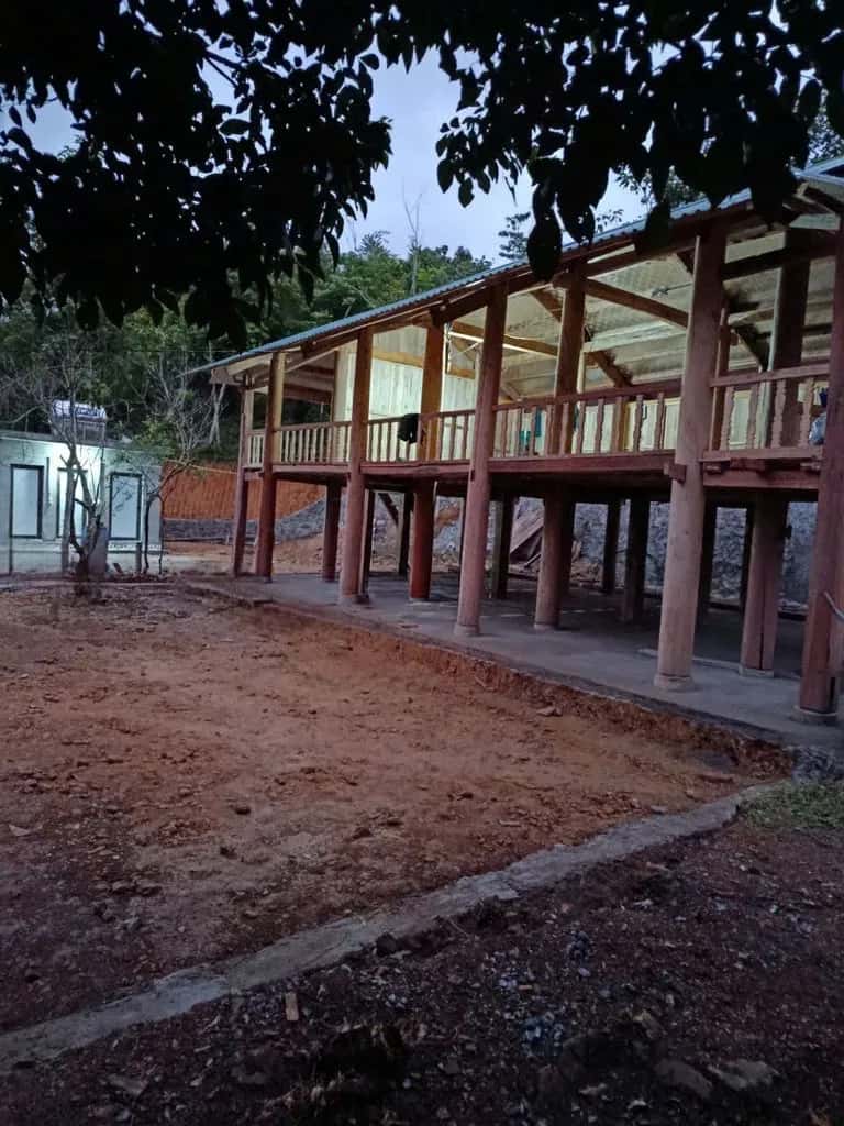Cho thuê nhà mặt tiền Tỉnh lộ 433 Huyện Đà Bắc, Hoa Binh – 2 phòng ngủ, giá 5 triệu
