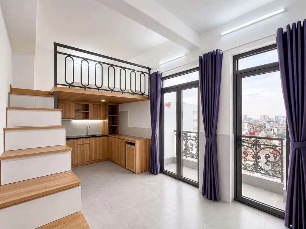 Cho thuê căn hộ dịch vụ Dương Quảng Hàm Gò Vấp, Ho Chi Minh – 1 phòng ngủ, giá 4.5 triệu