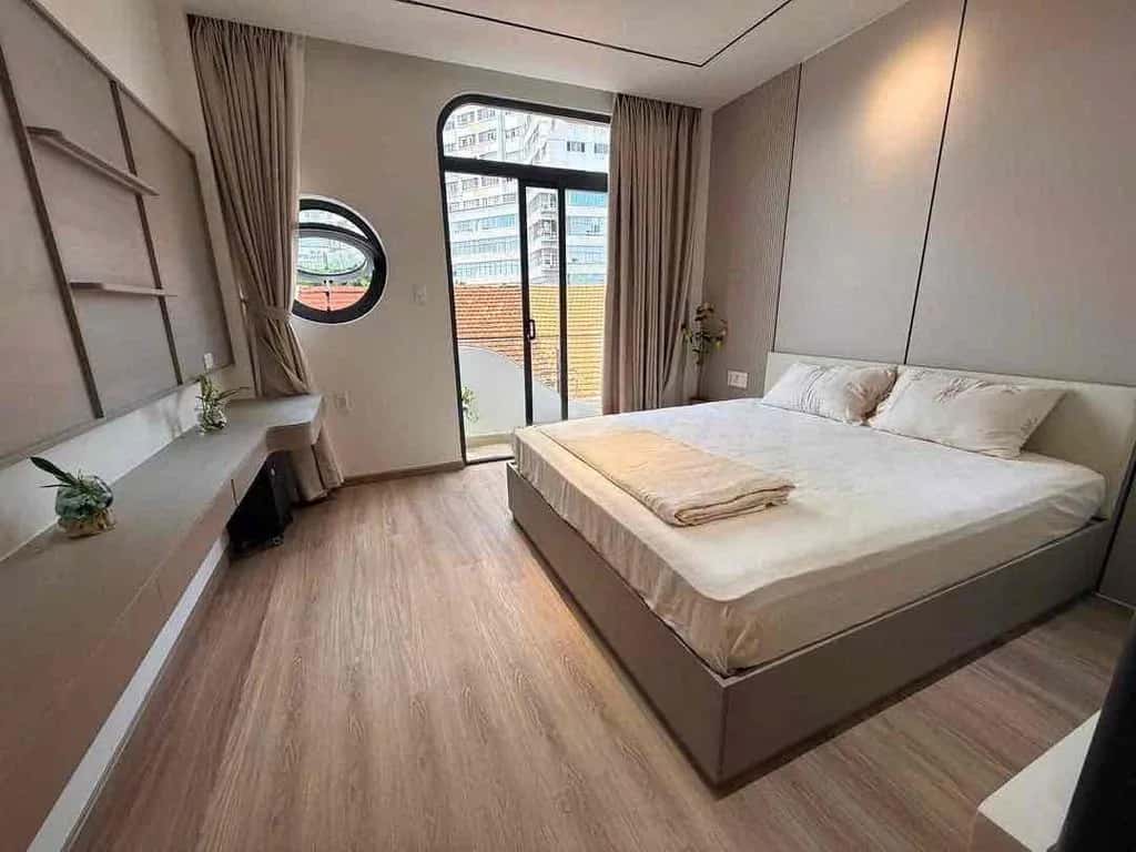 Cho thuê căn hộ dịch vụ Bến Vân Đồn Quận 4, TP.HCM – 1 phòng ngủ, giá 12 triệu