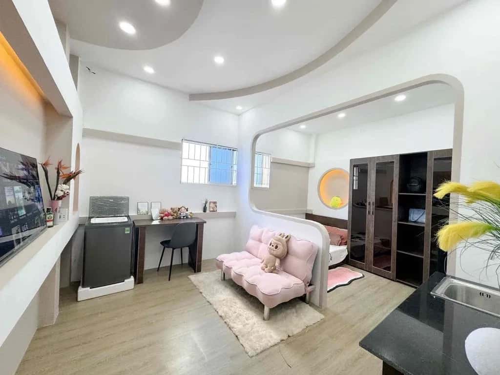 Cho thuê căn hộ chung cư Lô E-k-l Lạc Long Quân Quận 11, TP.HCM – 1 phòng ngủ, giá 5.4 triệu