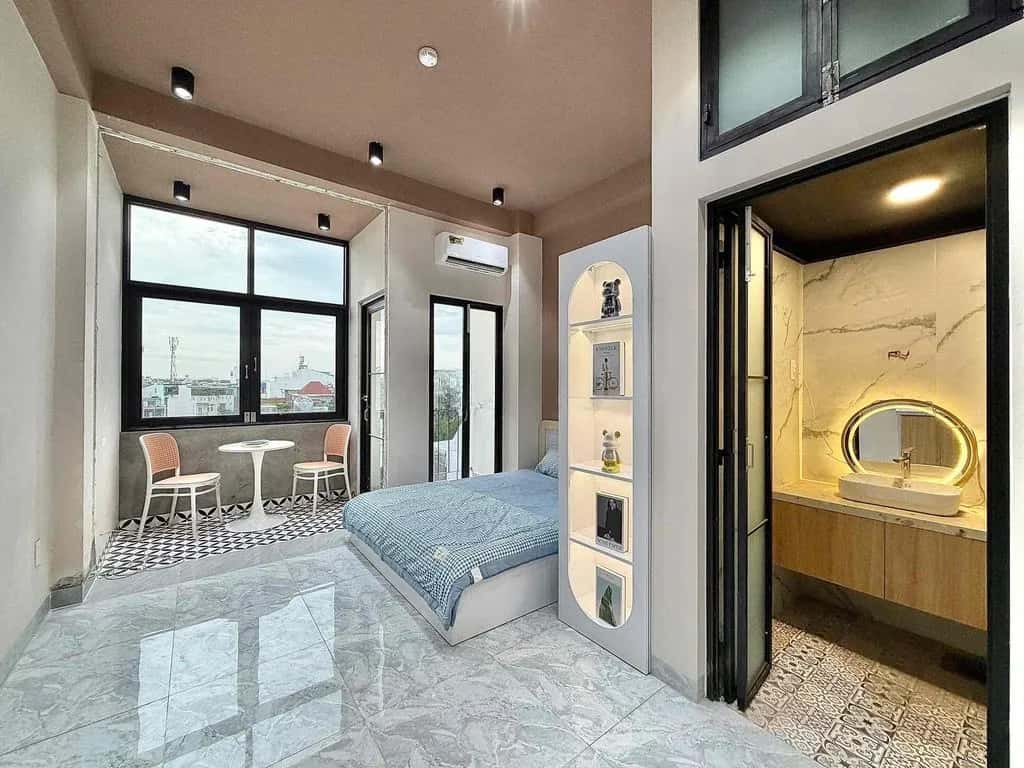 Cho thuê căn hộ chung cư Hẻm Quận Tân Phú, TP.HCM – 1 phòng ngủ, giá 5.5 triệu
