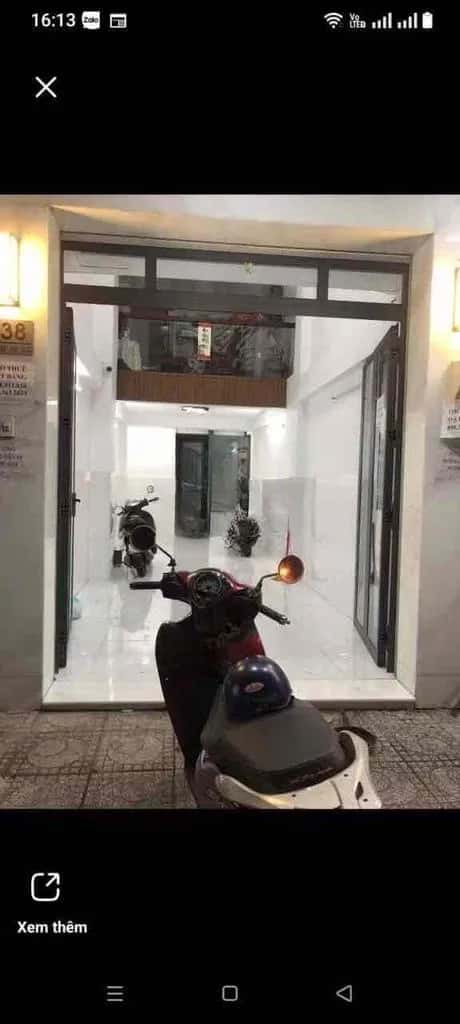 Cho thuê nhà mặt tiền Đường Ngô Quyền Quận 10, TP.HCM – giá 15 triệu