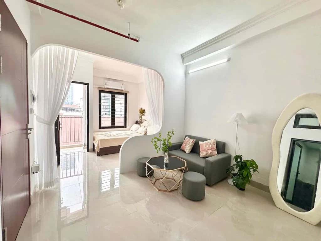 Cho thuê căn hộ dịch vụ Thăng Long Phú Diễn, Hà Nội – 1 phòng ngủ, giá 5.8 triệu