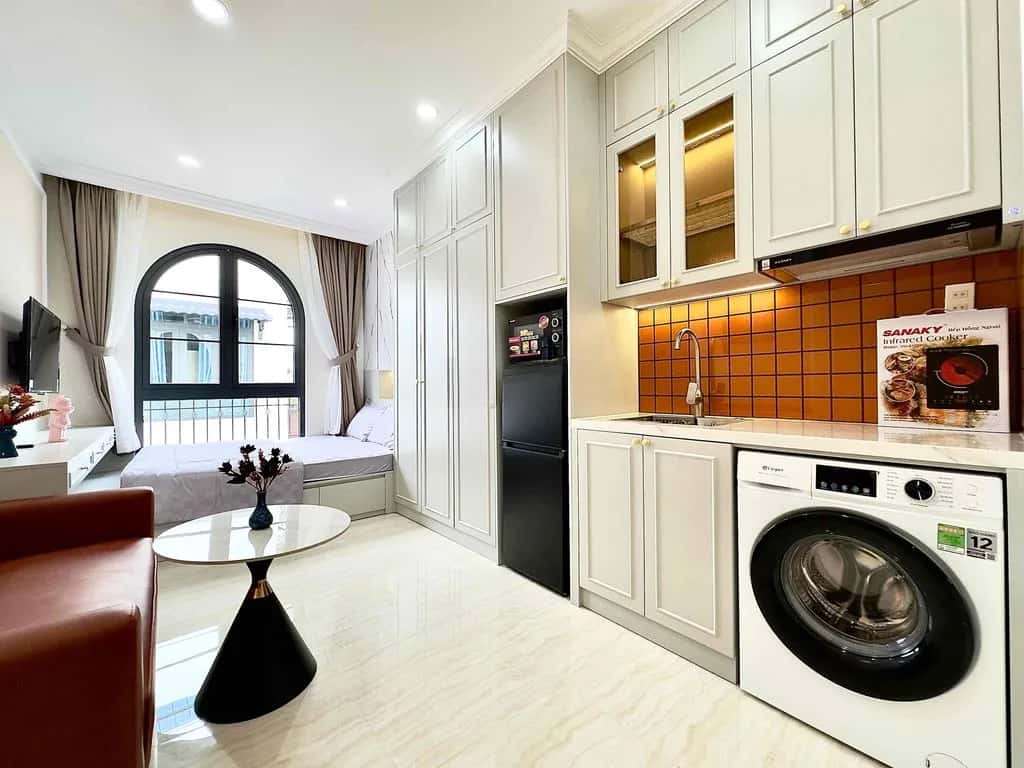 Cho thuê căn hộ chung cư Đường Cao Thắng Quận 3, TP.HCM – 1 phòng ngủ, giá 8 triệu