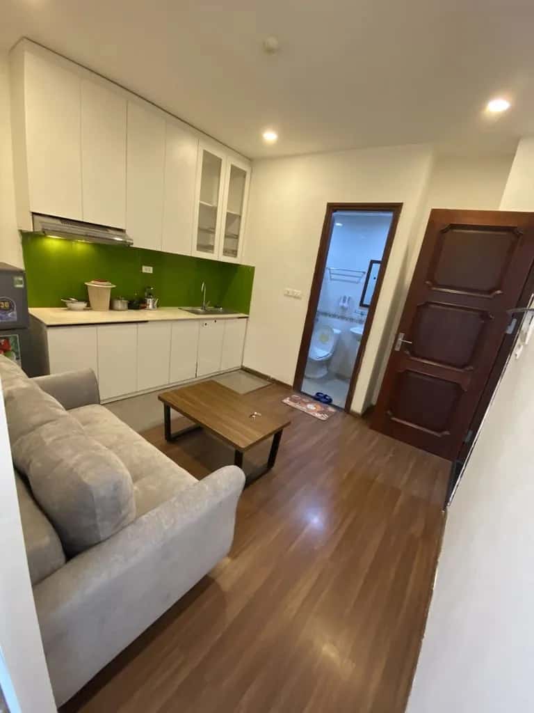 Cho thuê căn hộ chung cư Phố Ô Chợ Dừa Đống Đa, Hà Nội – 1 phòng ngủ, giá 7.5 triệu