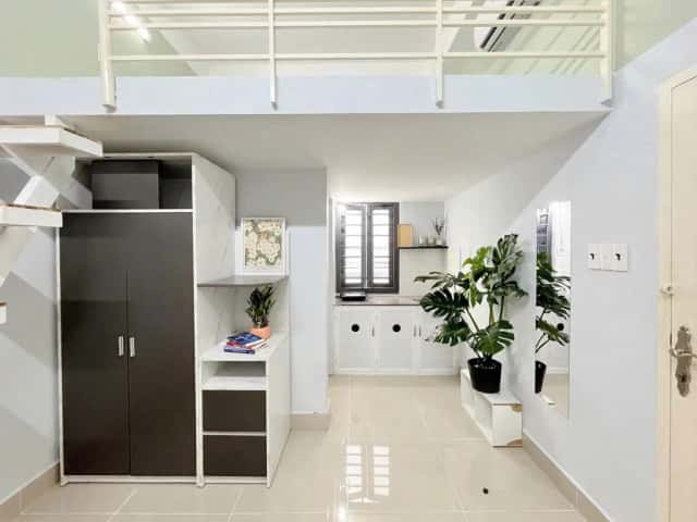 Cho thuê căn hộ dịch vụ Nguyễn Văn Đậu Quận Bình Thạnh, TP.HCM – 1 phòng ngủ, giá 4.9 triệu
