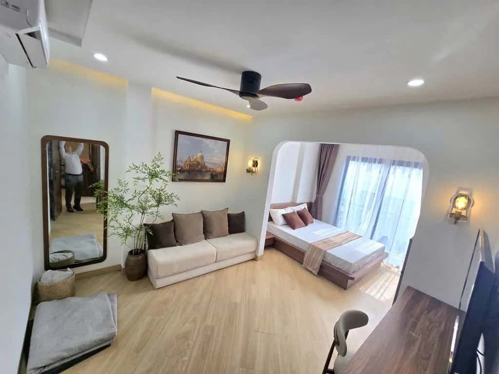 Cho thuê căn hộ chung cư Phố Trần Bình Từ Liêm, Hà Nội – 1 phòng ngủ, giá 6.2 triệu
