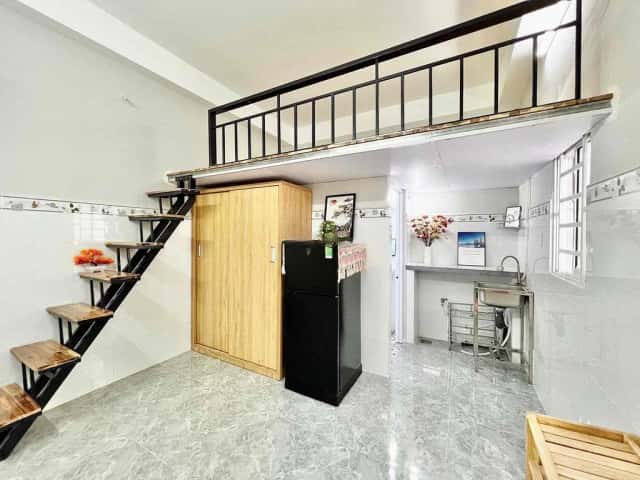 Cho thuê căn hộ chung cư Hẻm 496 Dương Quảng Hàm Gò Vấp, TP.HCM – 1 phòng ngủ, giá 4 triệu