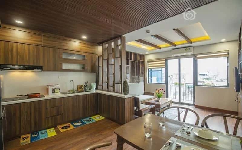 Cho thuê căn hộ dịch vụ Phố Linh Lang Ngọc Hà, Hà Nội – 1 phòng ngủ, giá 20.5 triệu