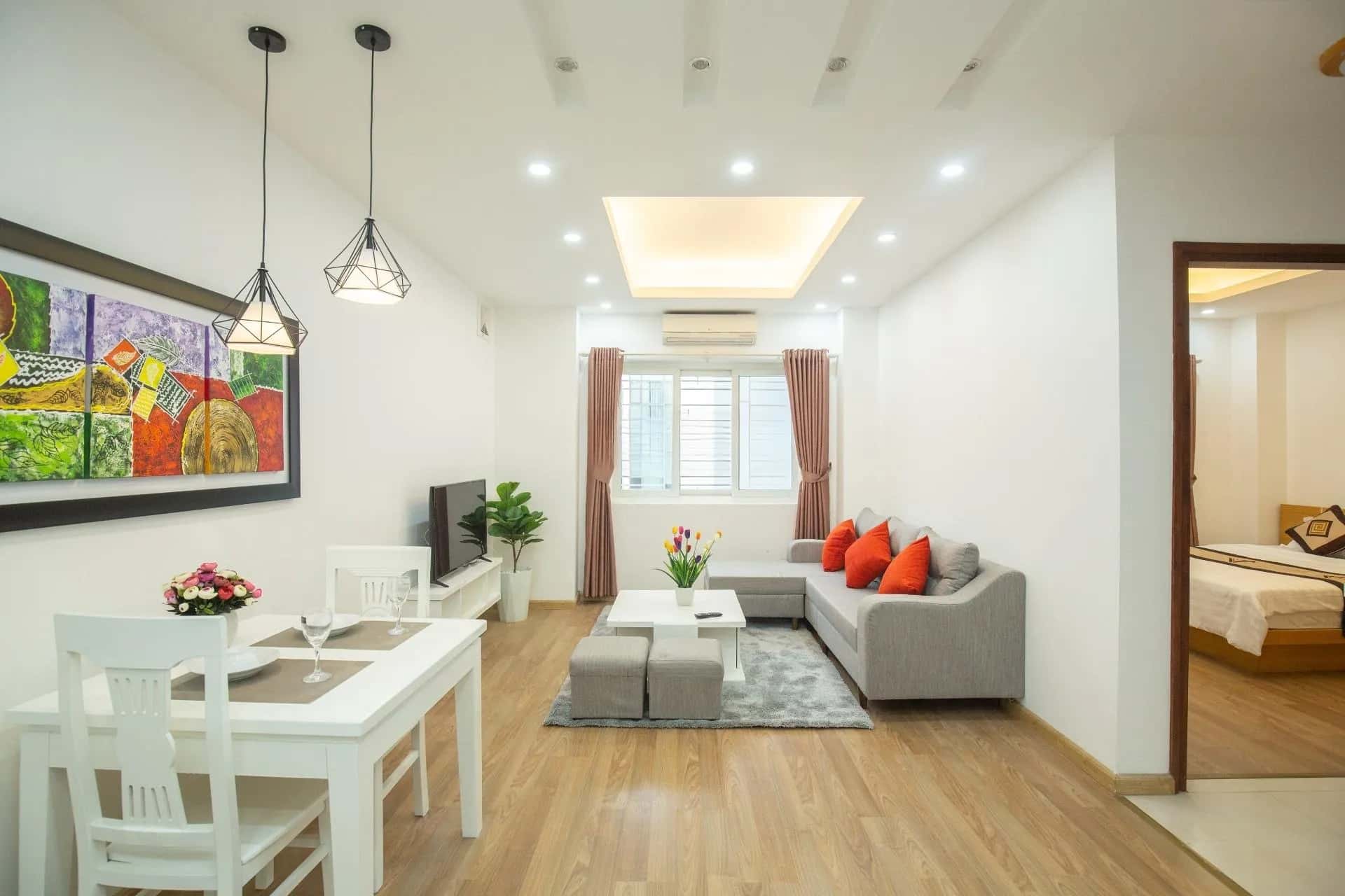 Cho thuê căn hộ chung cư Phố Đào Tấn Giảng Võ, Hà Nội – giá 15 triệu