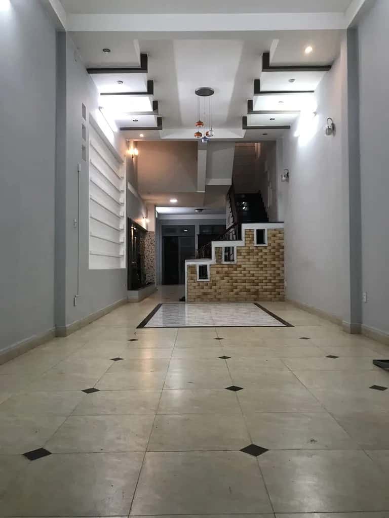 Cho thuê nhà mặt tiền đường số 2 Quận 6, TP.HCM – 4 phòng ngủ, giá 15 triệu